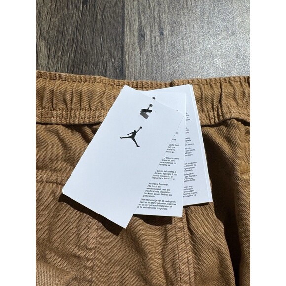 Nike Jordan Flight Washed Chicago Cargo Pants Brown FN6364-231 $120 Men’s Sz L - Picture 6 of 10